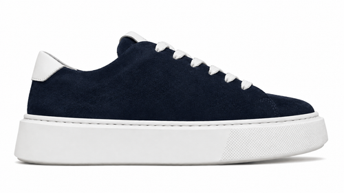 BASE 01.05 SUEDE NAVY BLU