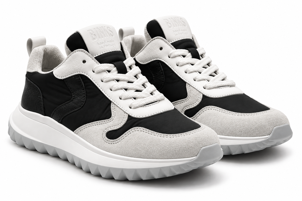 FORD 01.07 NYLON BLACK WHITE NAPPA