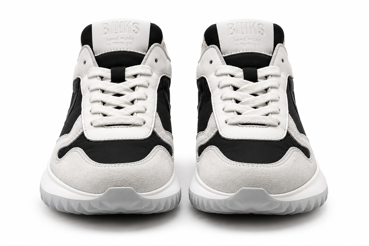 FORD 01.07 NYLON BLACK WHITE NAPPA