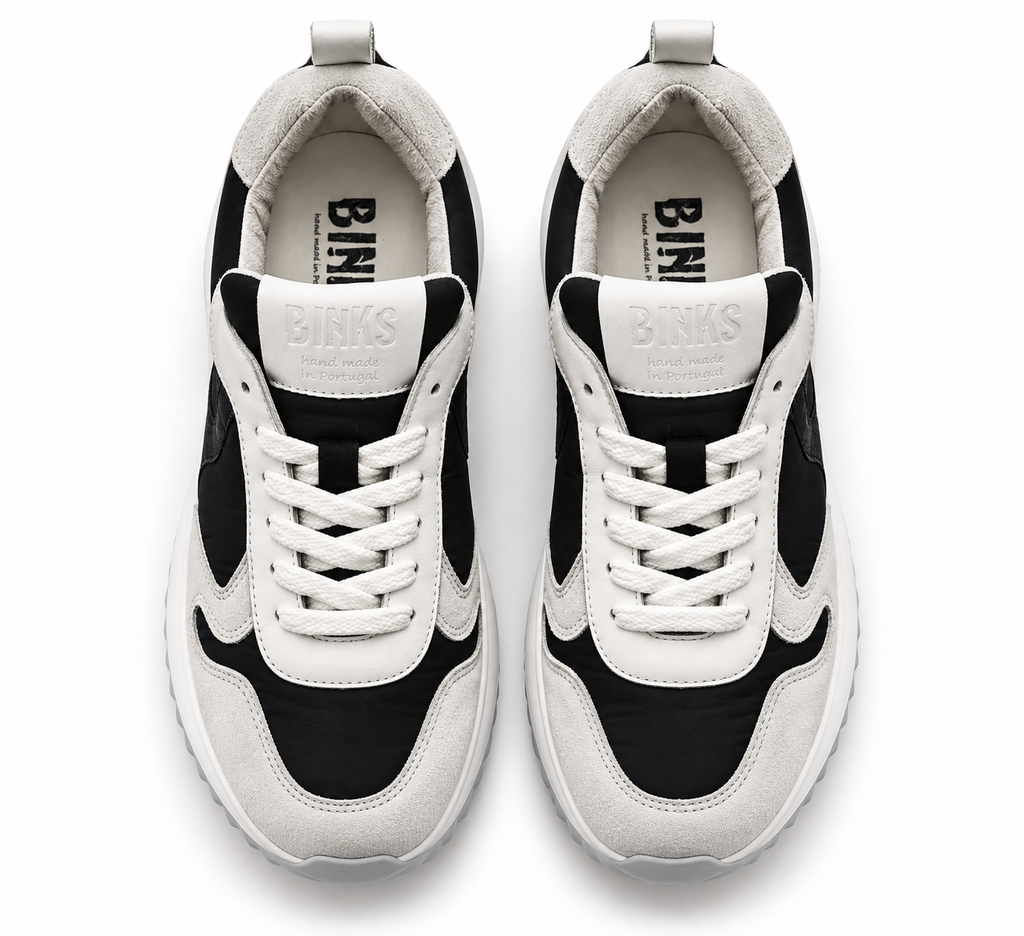 FORD 01.07 NYLON BLACK WHITE NAPPA