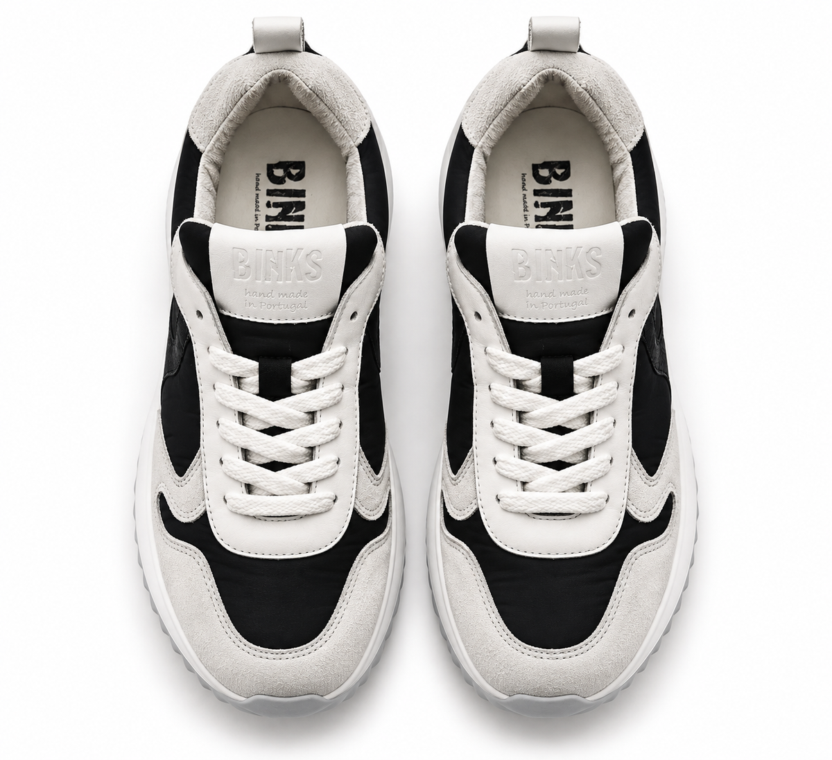 FORD 01.07 NYLON BLACK WHITE NAPPA